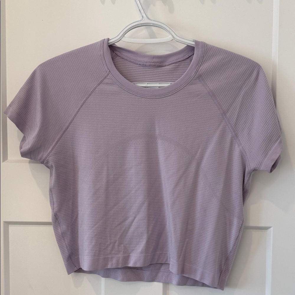 Swiftly Tech Cropped Short-Sleeve
